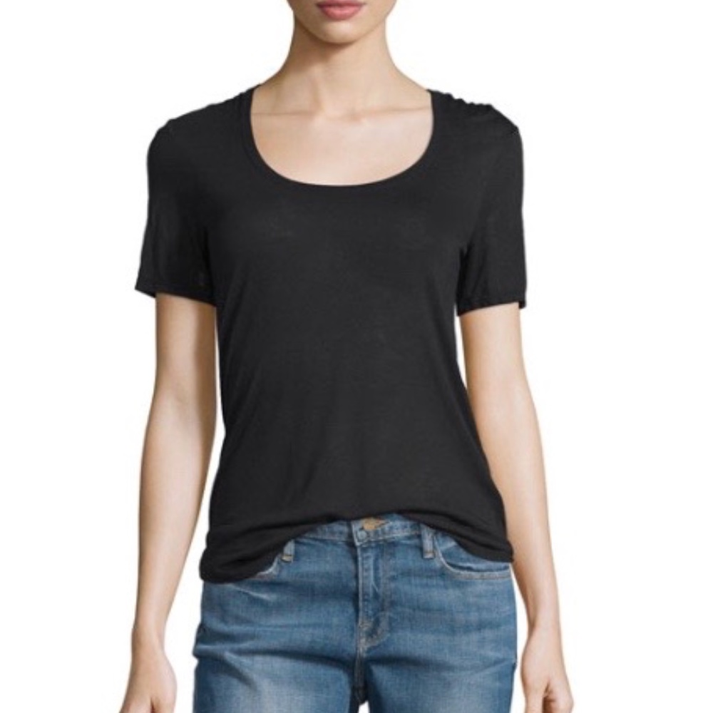 ATM Anthony Thomas Melillo Short Sleeve Sweetheart Jersey Tee